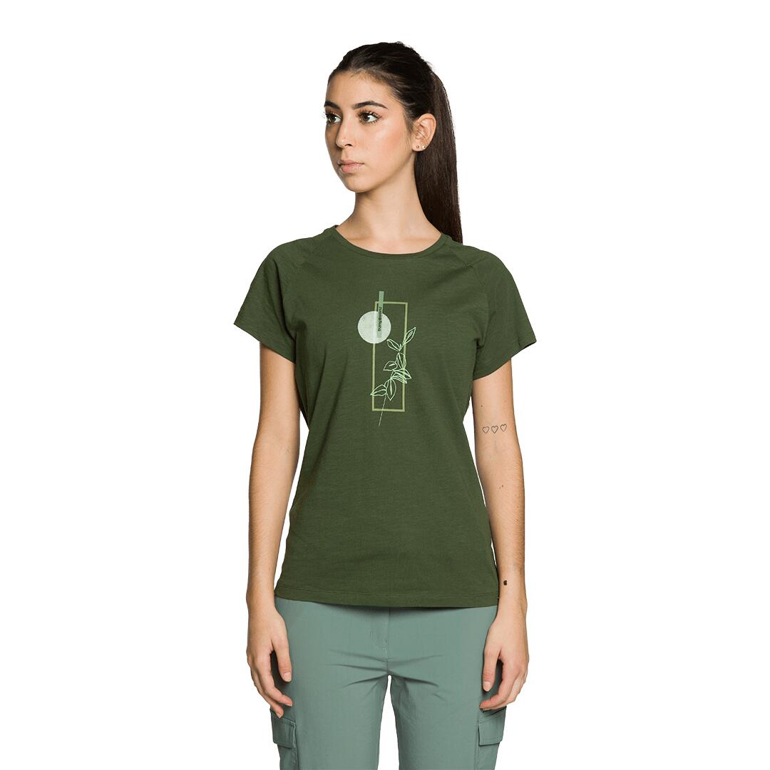 Camiseta para Mujer Trangoworld Serpe Verde 2/4