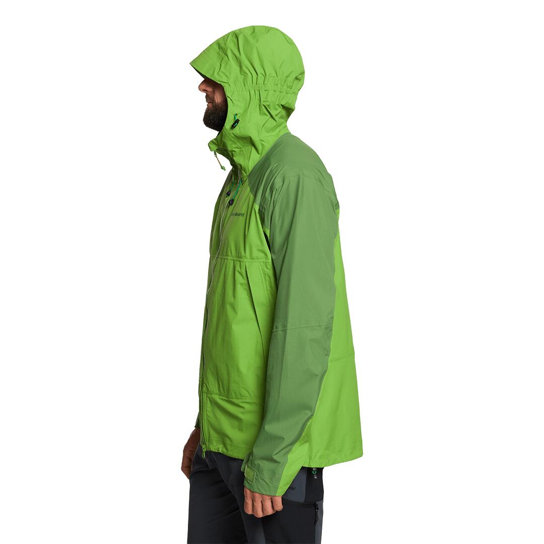 Chaqueta para Hombre Trangoworld Kilimanjaro df Verde/Verde Impermeable 3/7