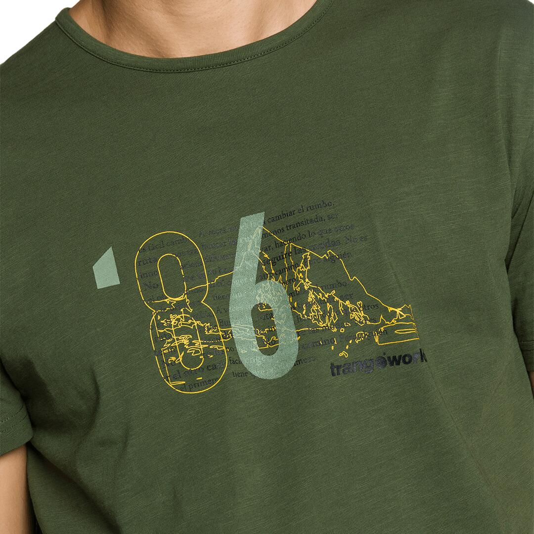 Camiseta para Hombre Trangoworld Bayra Verde 4/4