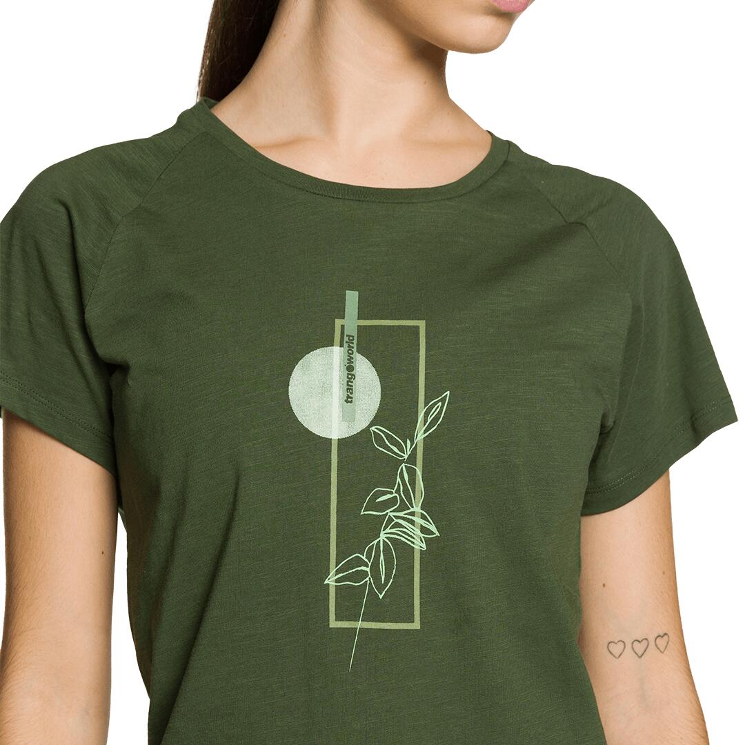 Camiseta para Mujer Trangoworld Serpe Verde 4/4
