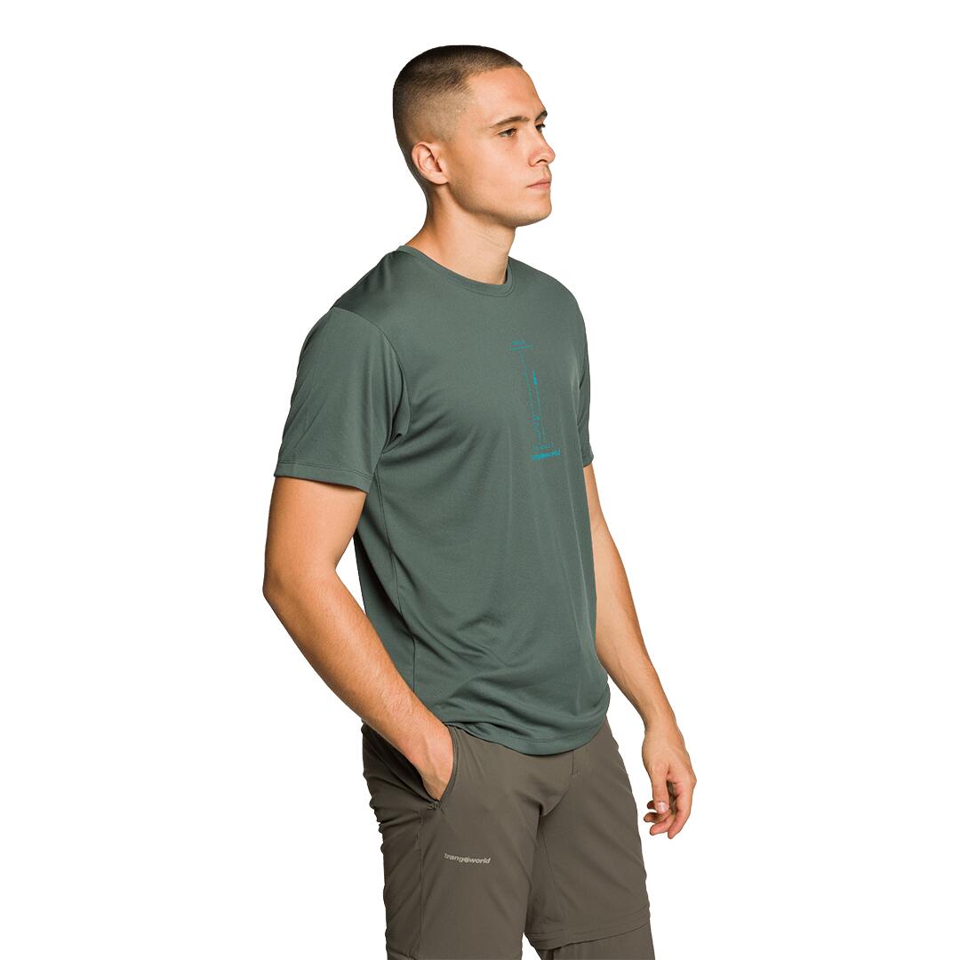 Camiseta para Hombre Trangoworld Adigo Verde 4/6