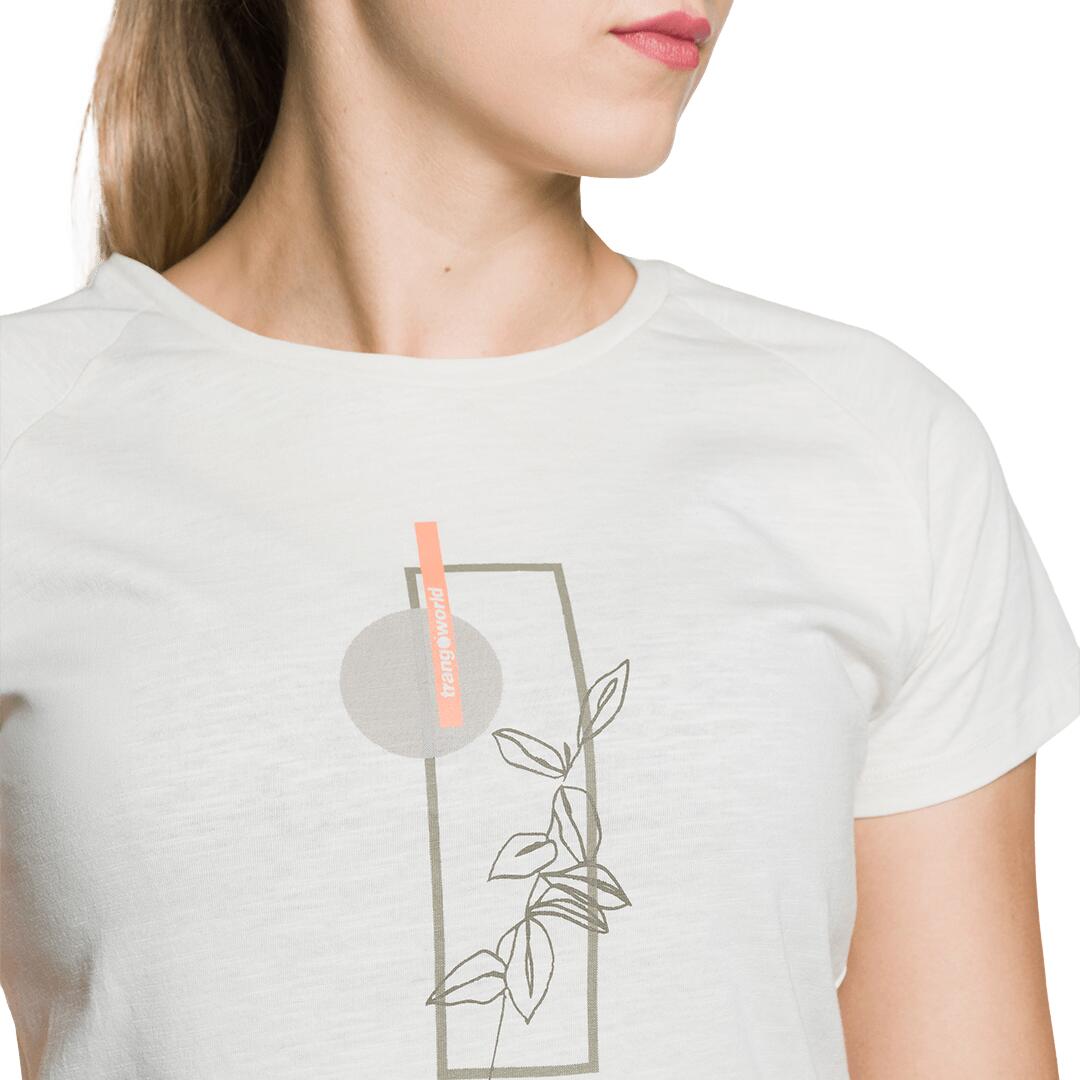 Camiseta para Mujer Trangoworld Serpe Gris 4/5