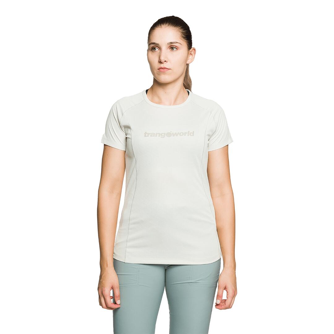 Camiseta para Mujer Trangoworld Demba Gris 2/5