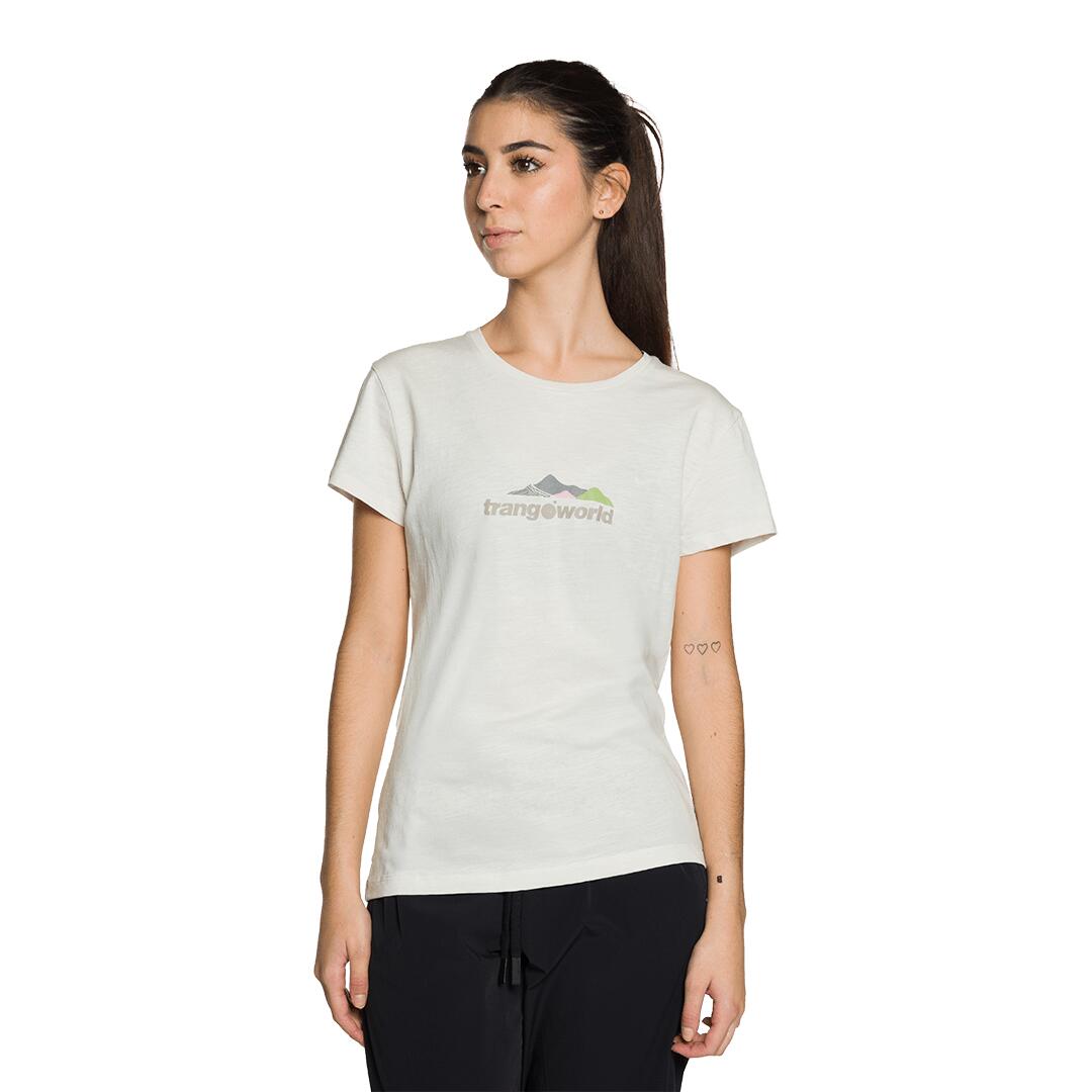 Camiseta para Mujer Trangoworld Albacoa Gris 2/4