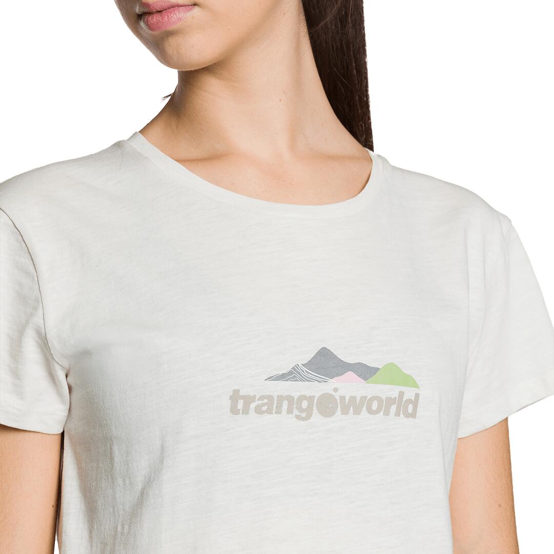 Camiseta para Mujer Trangoworld Albacoa Gris 4/4