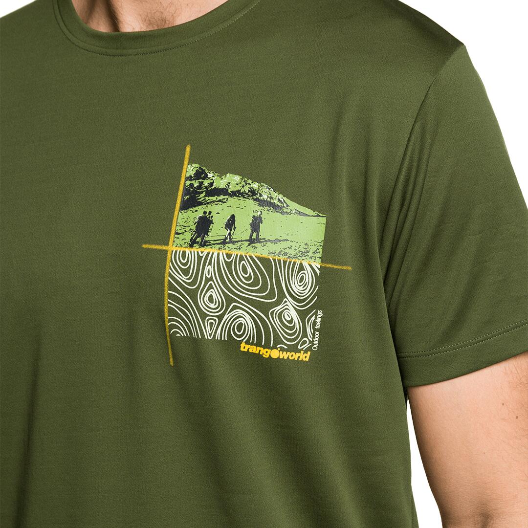 T-shirt Trangoworld modelo PC010372-230 para homem 4/4