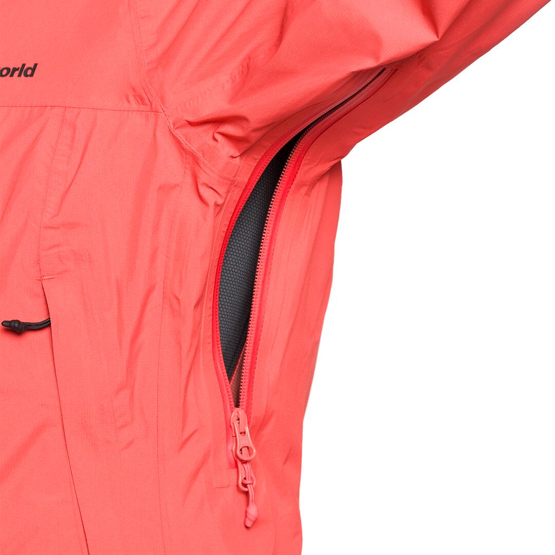 Chaqueta para Mujer Trangoworld Kanchenjunga df Rojo/Naranja Impermeable 5/7