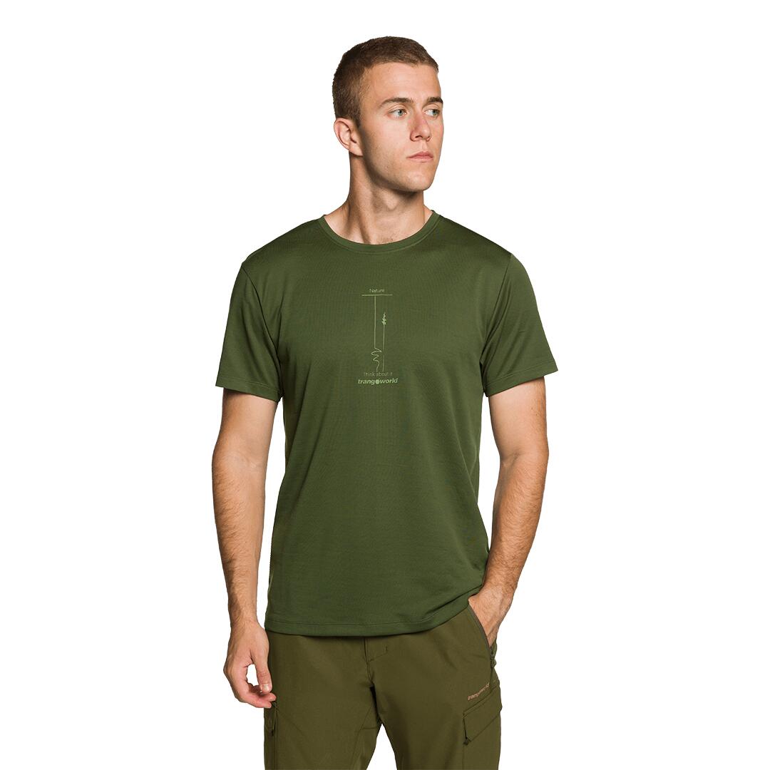 Camiseta para Hombre Trangoworld Adigo Verde 2/4
