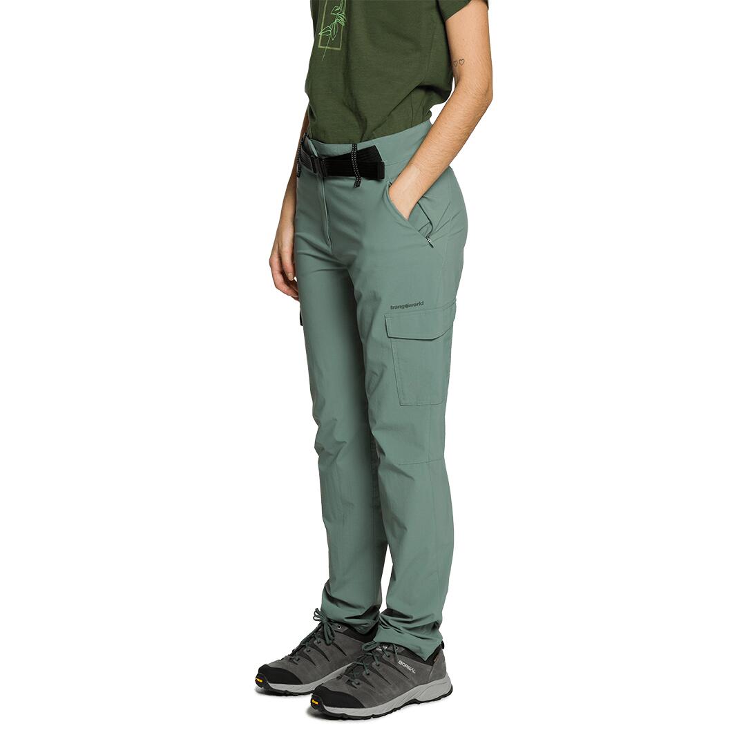 Pantalón para Mujer Trangoworld Onega Verde/Gris 4/6