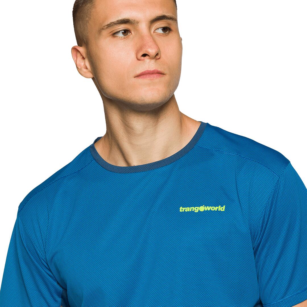 Camiseta para Hombre Trangoworld Ritsem Azul/Azul 4/4