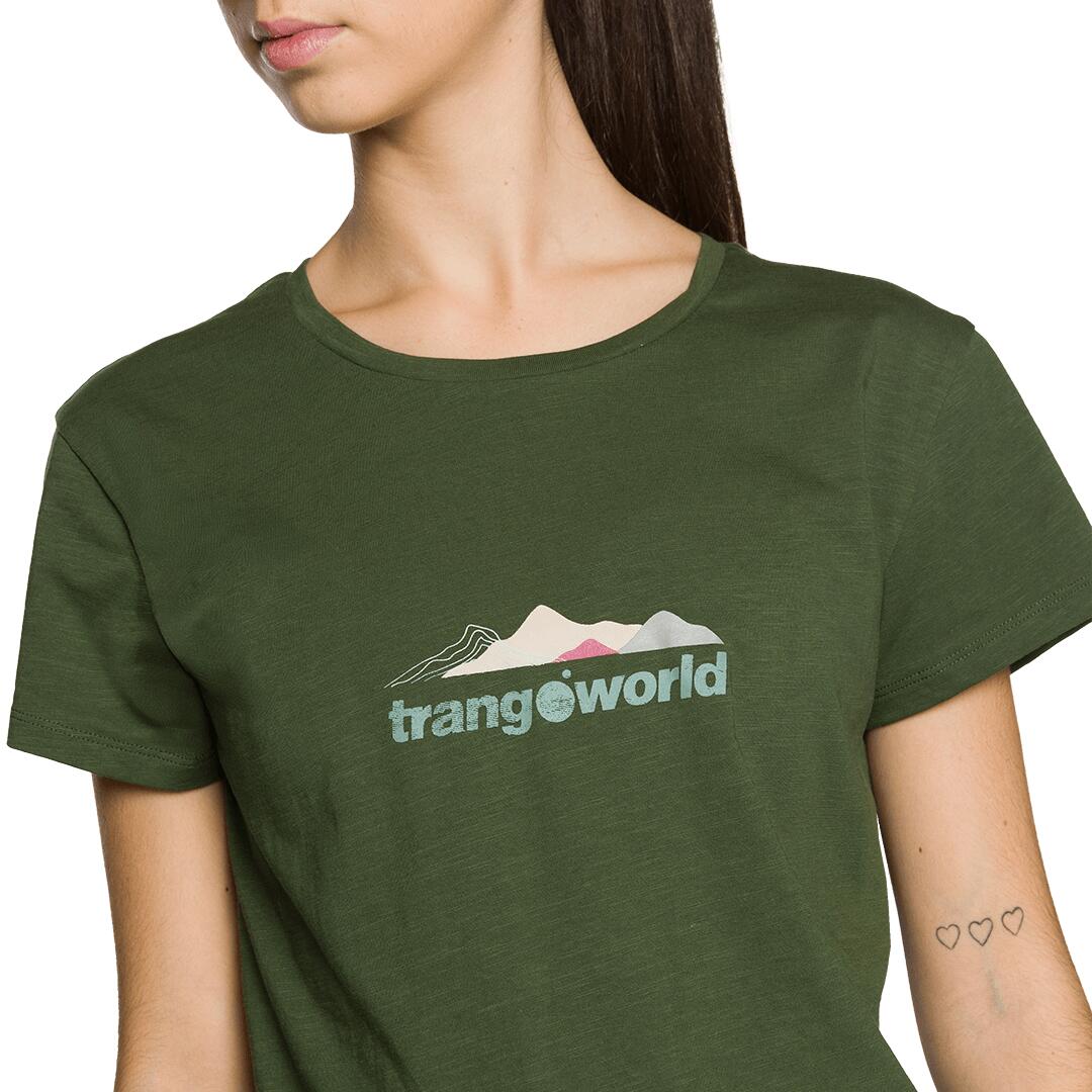 Camiseta para Mujer Trangoworld Albacoa Verde 4/4