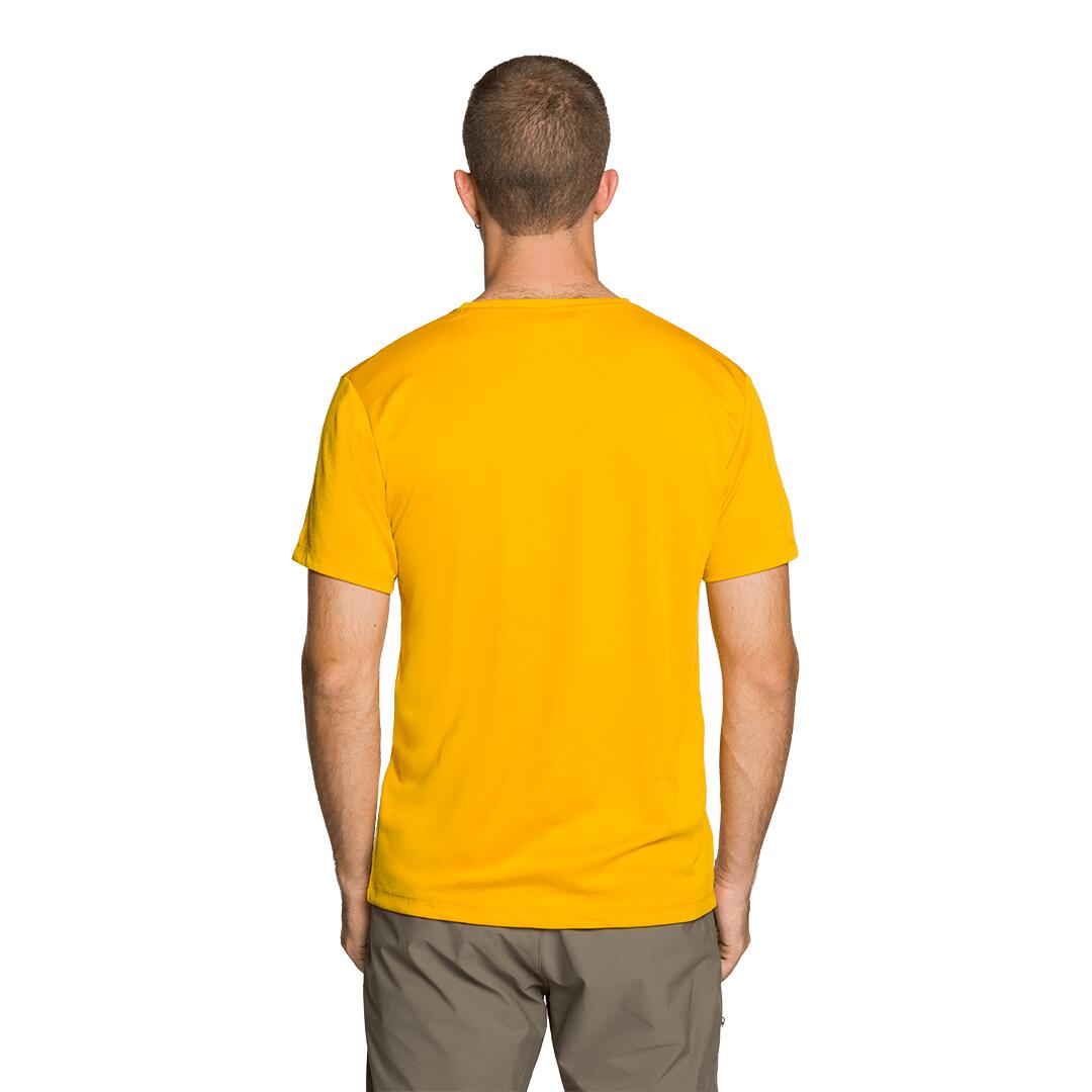 Camiseta para Hombre Trangoworld Adigo Naranja 3/4