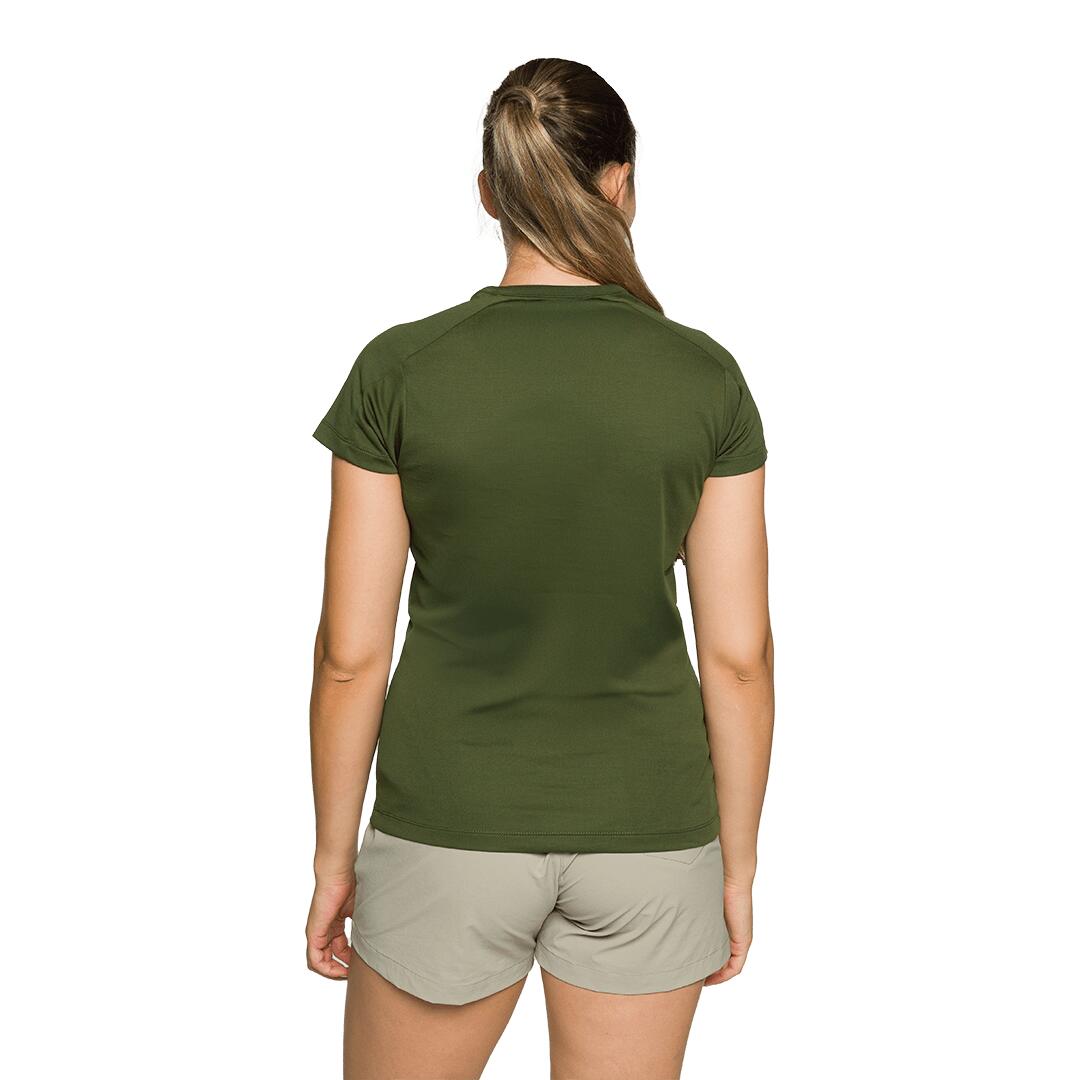 Camiseta para Mujer Trangoworld Salur Verde 2/3
