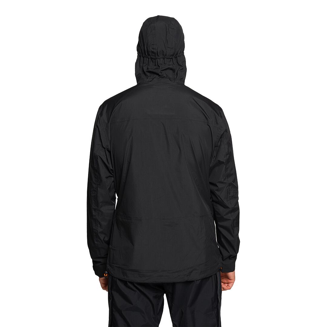 Chaqueta para Hombre Trangoworld Kilimanjaro df Negro/Naranja/Negro Impermeable 3/7