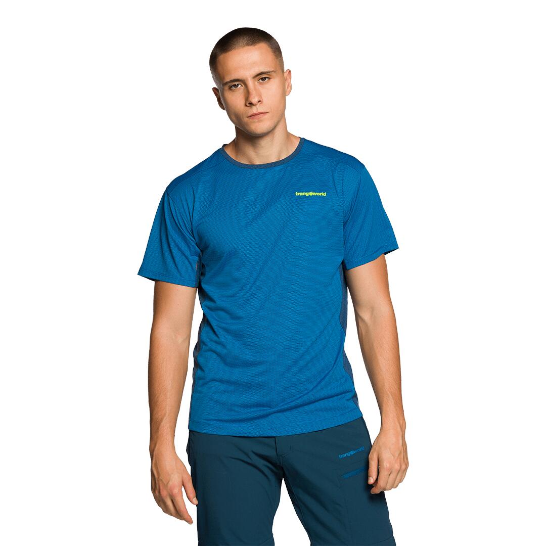 Camiseta para Hombre Trangoworld Ritsem Azul/Azul 2/4