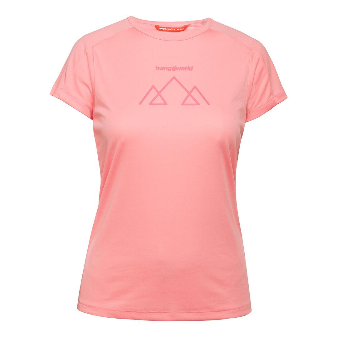 TRANGOWORLD Camiseta para Mujer Trangoworld Salur Rosa protección UV+30