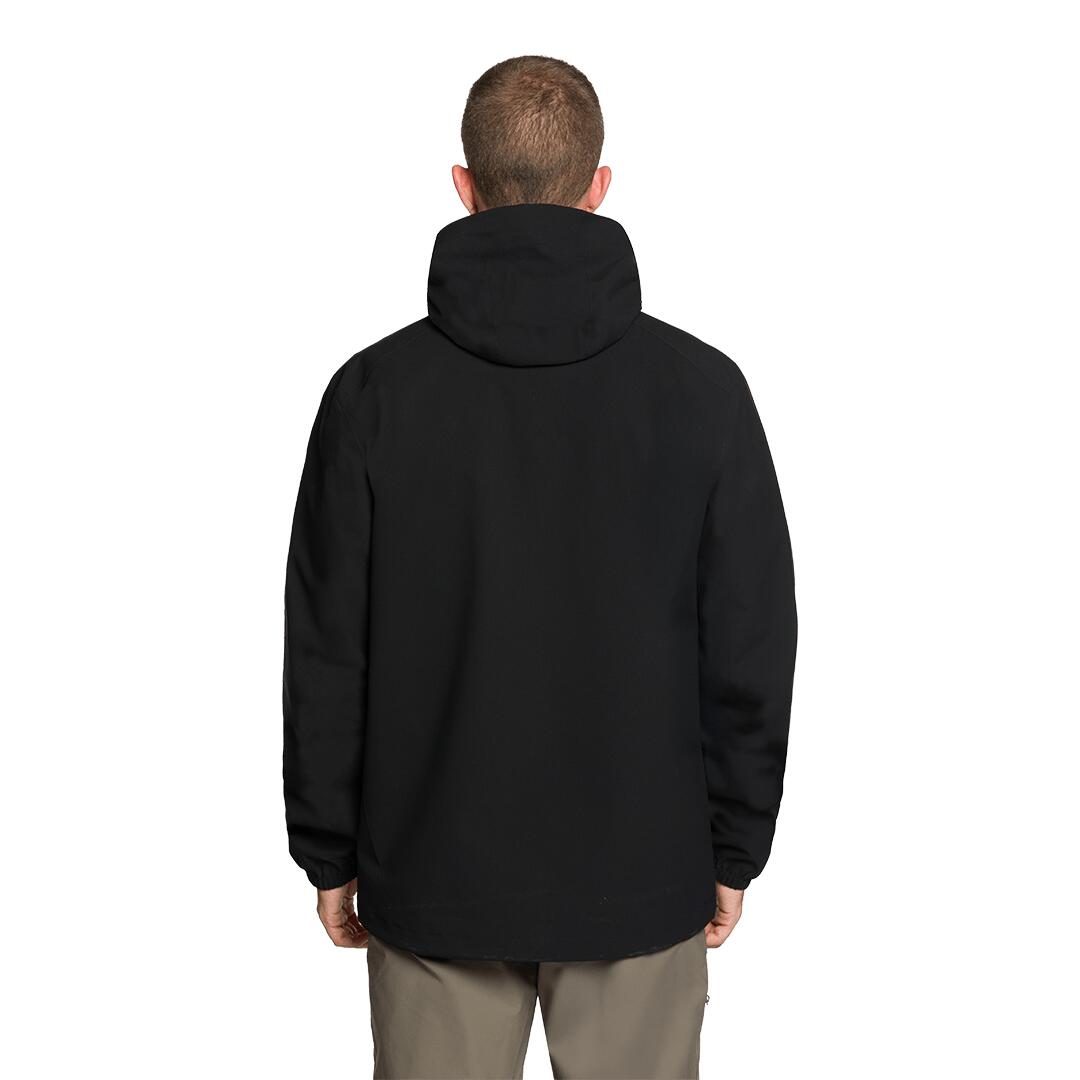 Chaqueta para Hombre Trangoworld Caicos Negro Impermeable 3/6