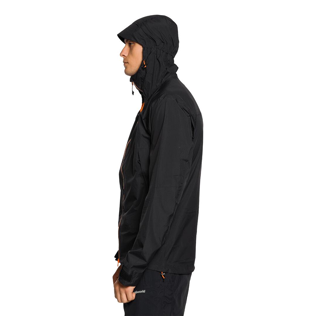 Chaqueta para Hombre Trangoworld Kilimanjaro df Negro/Naranja/Negro Impermeable 4/7
