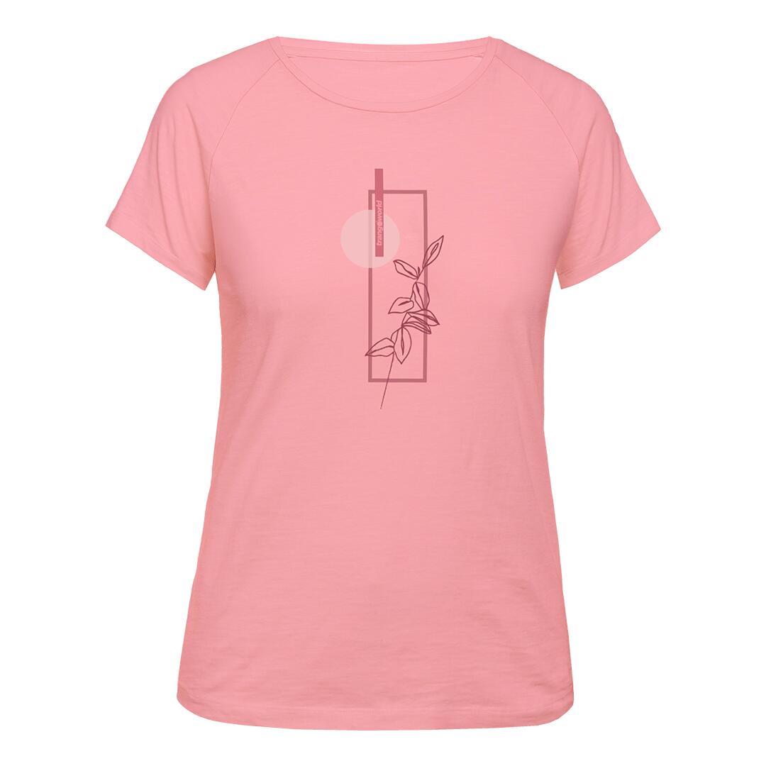 TRANGOWORLD Camiseta para Mujer Trangoworld Serpe Rosa