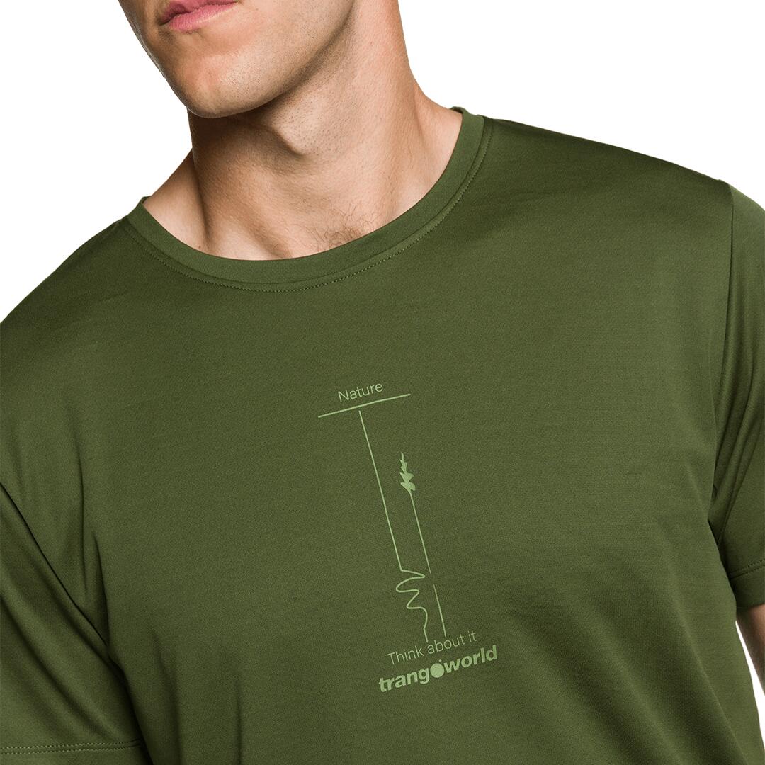 Camiseta para Hombre Trangoworld Adigo Verde 4/4