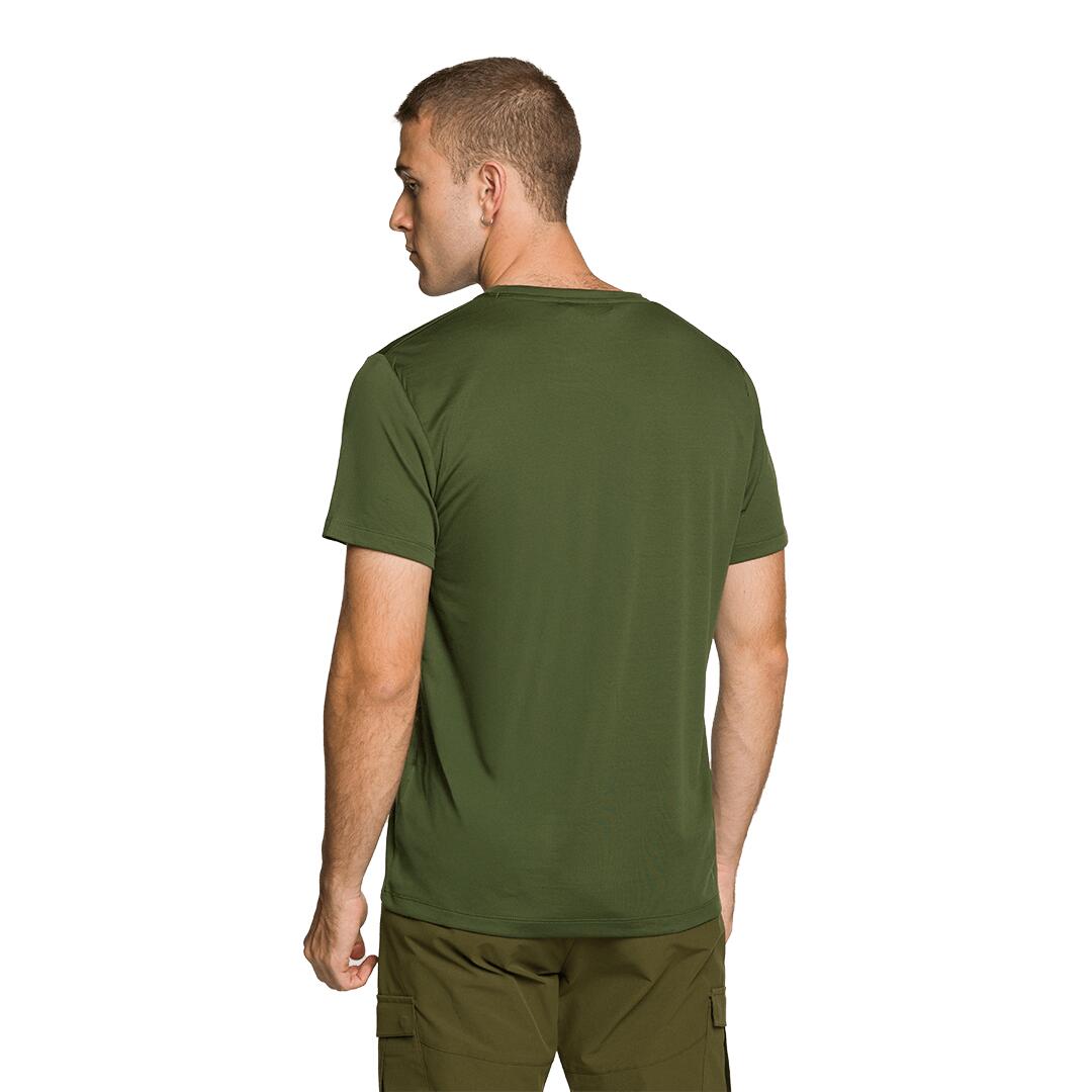 Camiseta para Hombre Trangoworld Adigo Verde 3/4