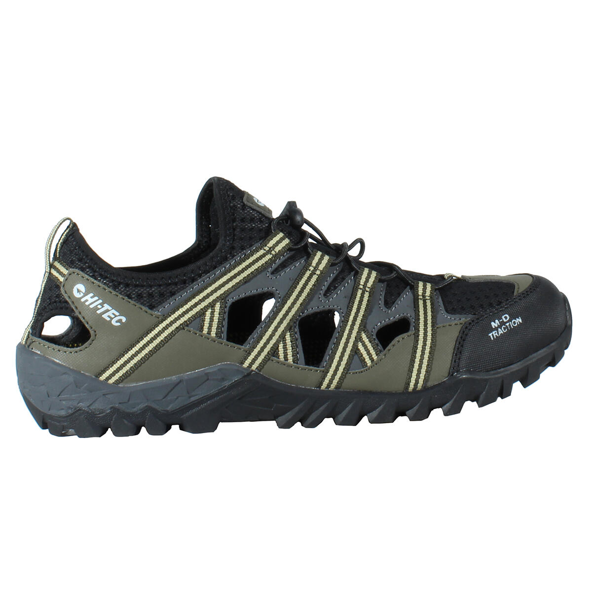 HI-TEC Sandálias fechadas de montanha e trekking Hi-Tec PAMPA para homem verde azeitona