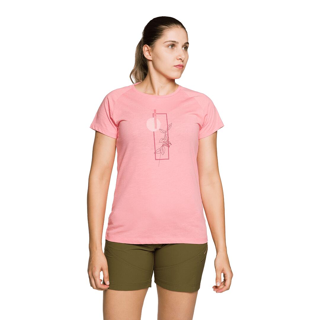 Camiseta para Mujer Trangoworld Serpe Rosa 2/4