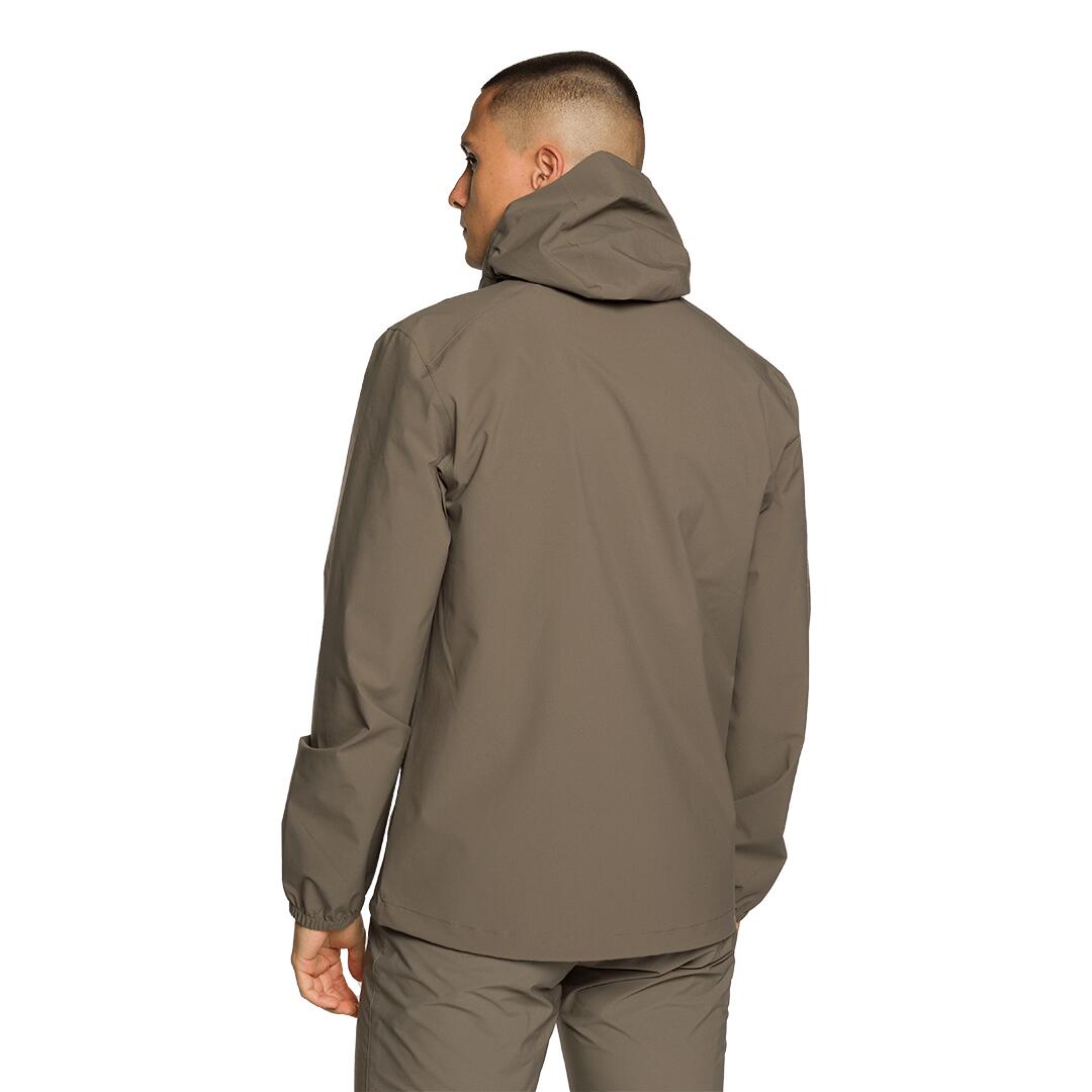 Chaqueta para Hombre Trangoworld Caicos Marrón Impermeable 3/7