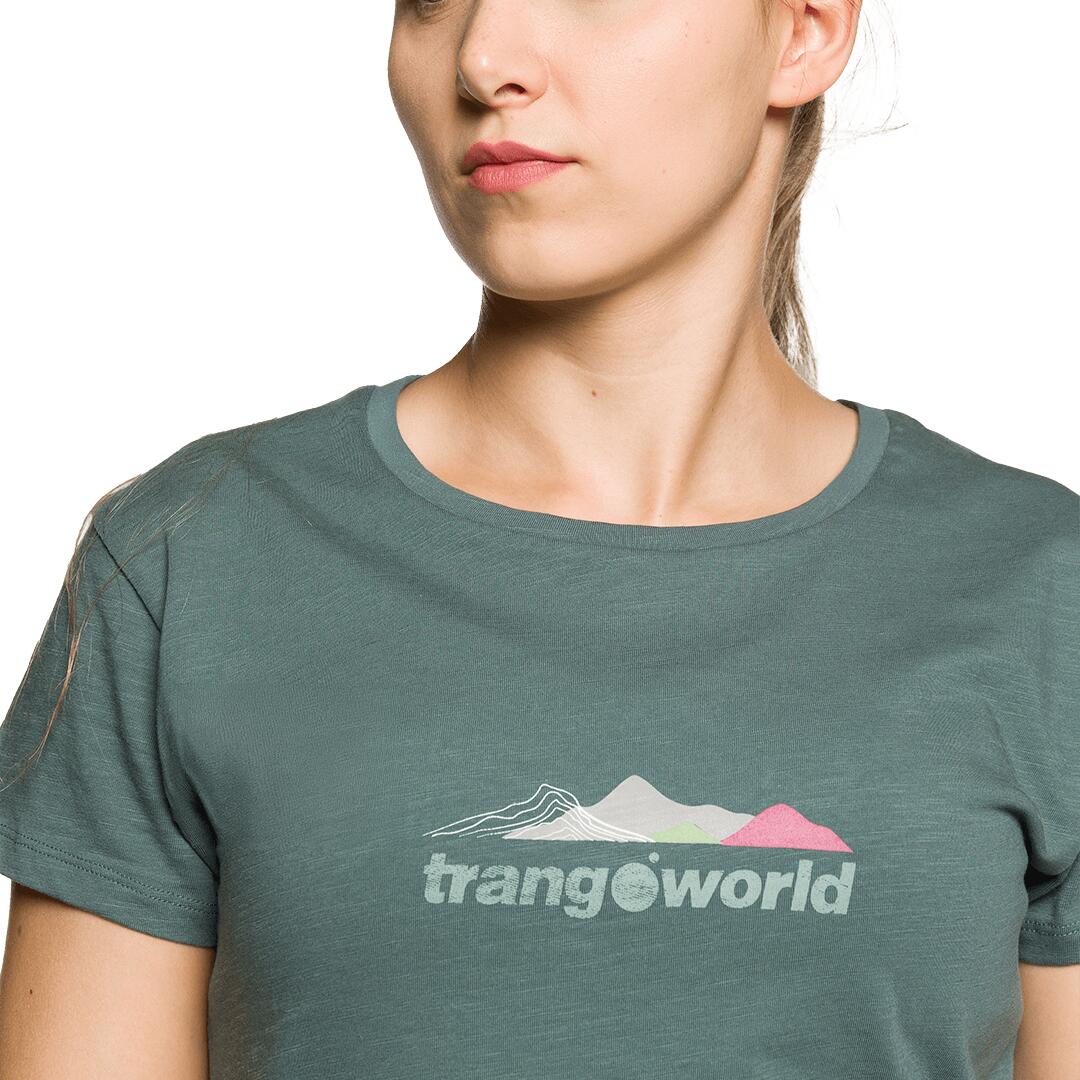 Camiseta para Mujer Trangoworld Albacoa Verde 4/4