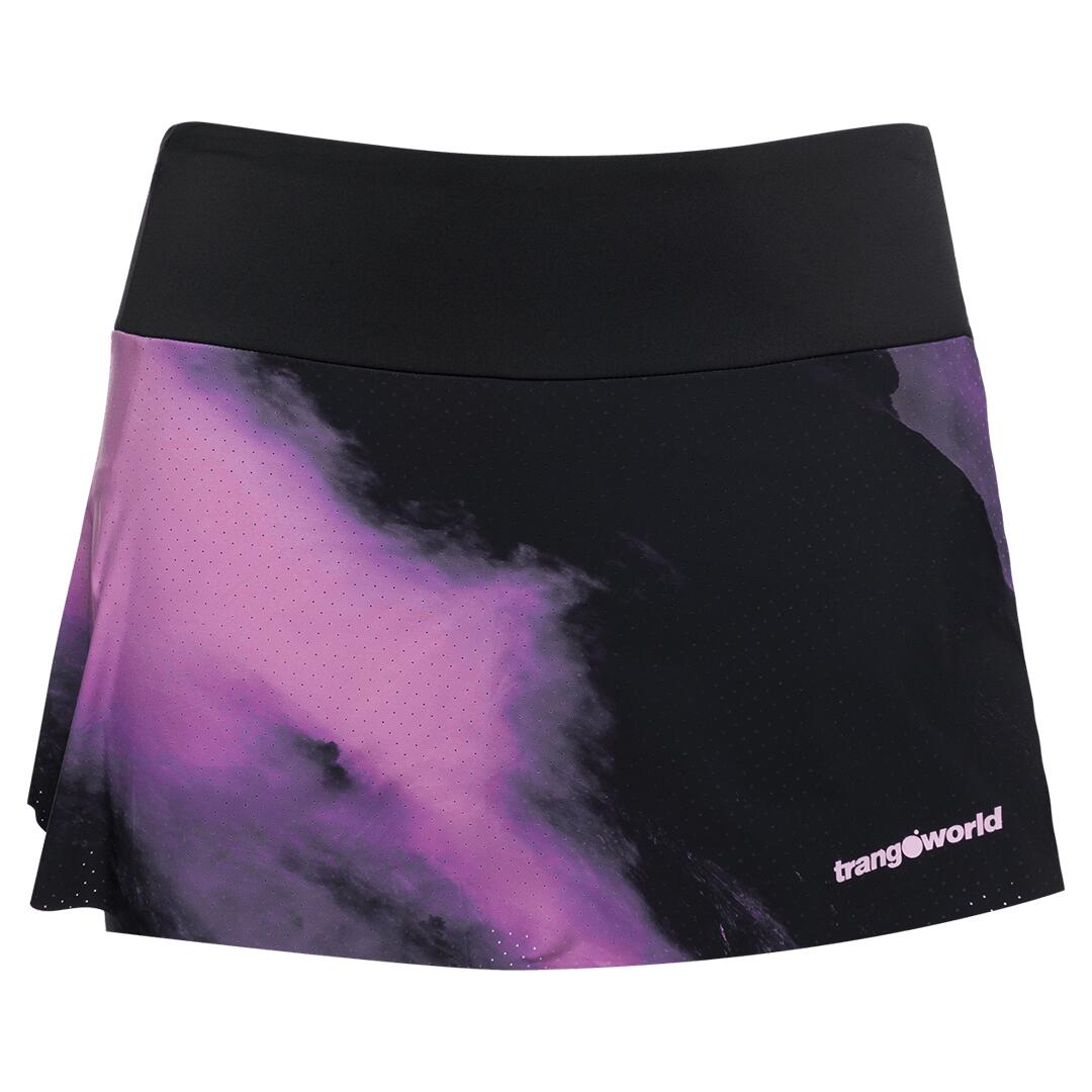 TRANGOWORLD Falda de Trail Running para Mujer Trangoworld Oulettes Rosa/Negro