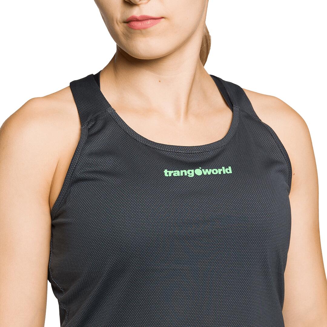 Camiseta para Mujer Trangoworld Luarca Gris 4/4
