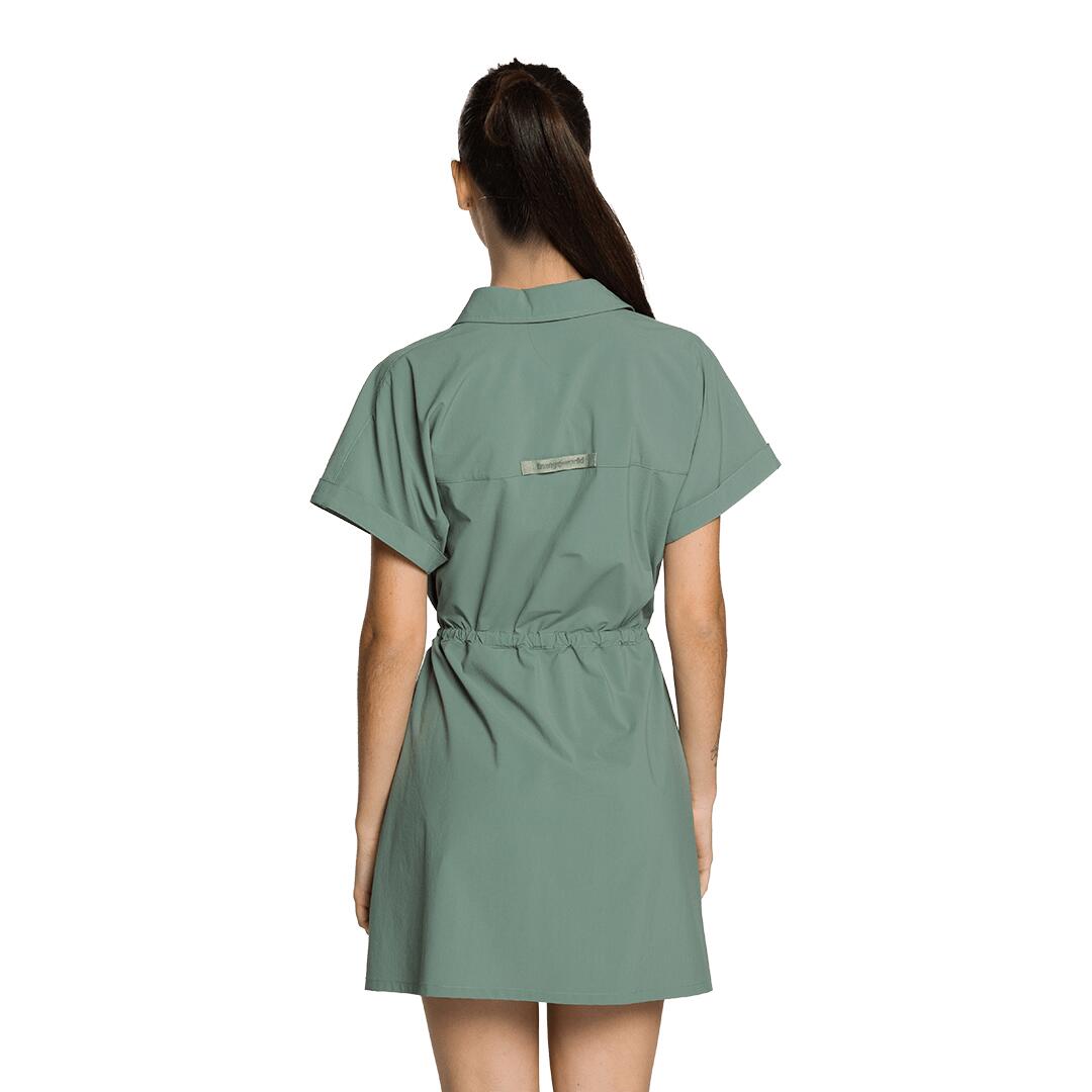 Vestido para Mujer Trangoworld Odina Verde 3/6