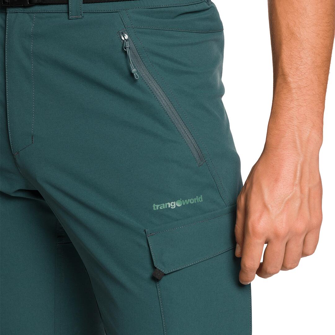 Pantalón para Hombre Trangoworld Zagora df Verde 3/4