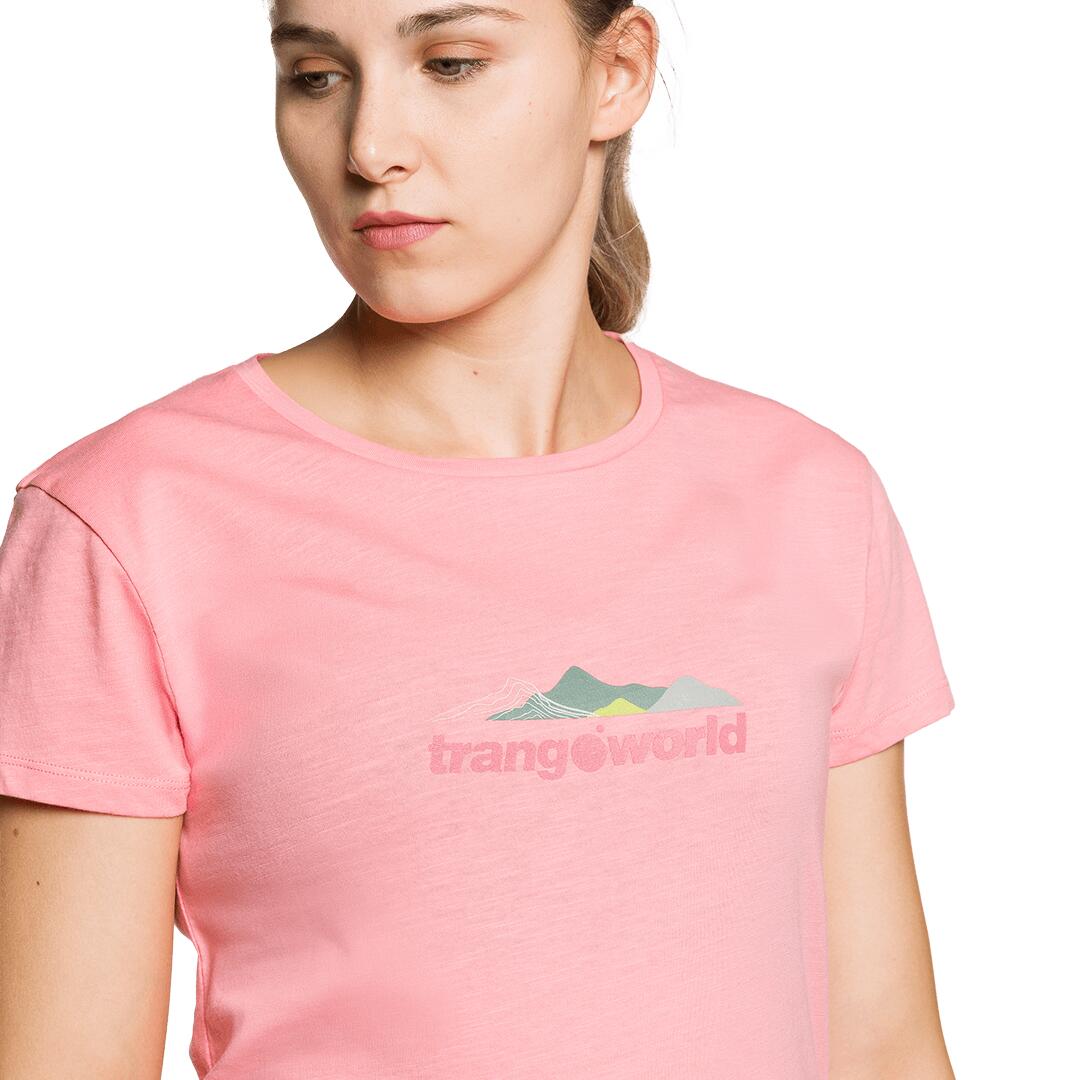 Camiseta para Mujer Trangoworld Albacoa Rosa 4/5