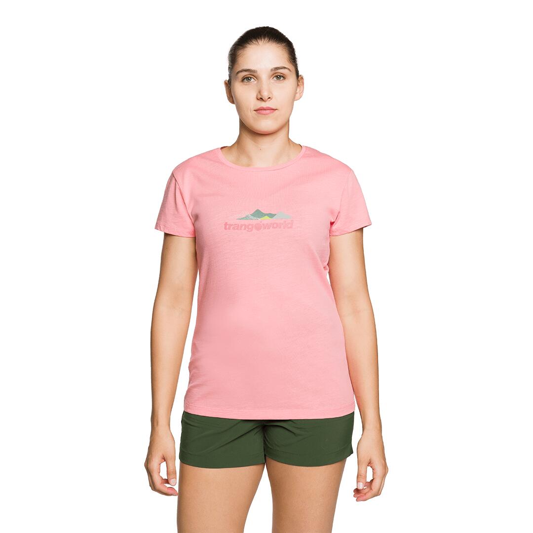 Camiseta para Mujer Trangoworld Albacoa Rosa 2/5