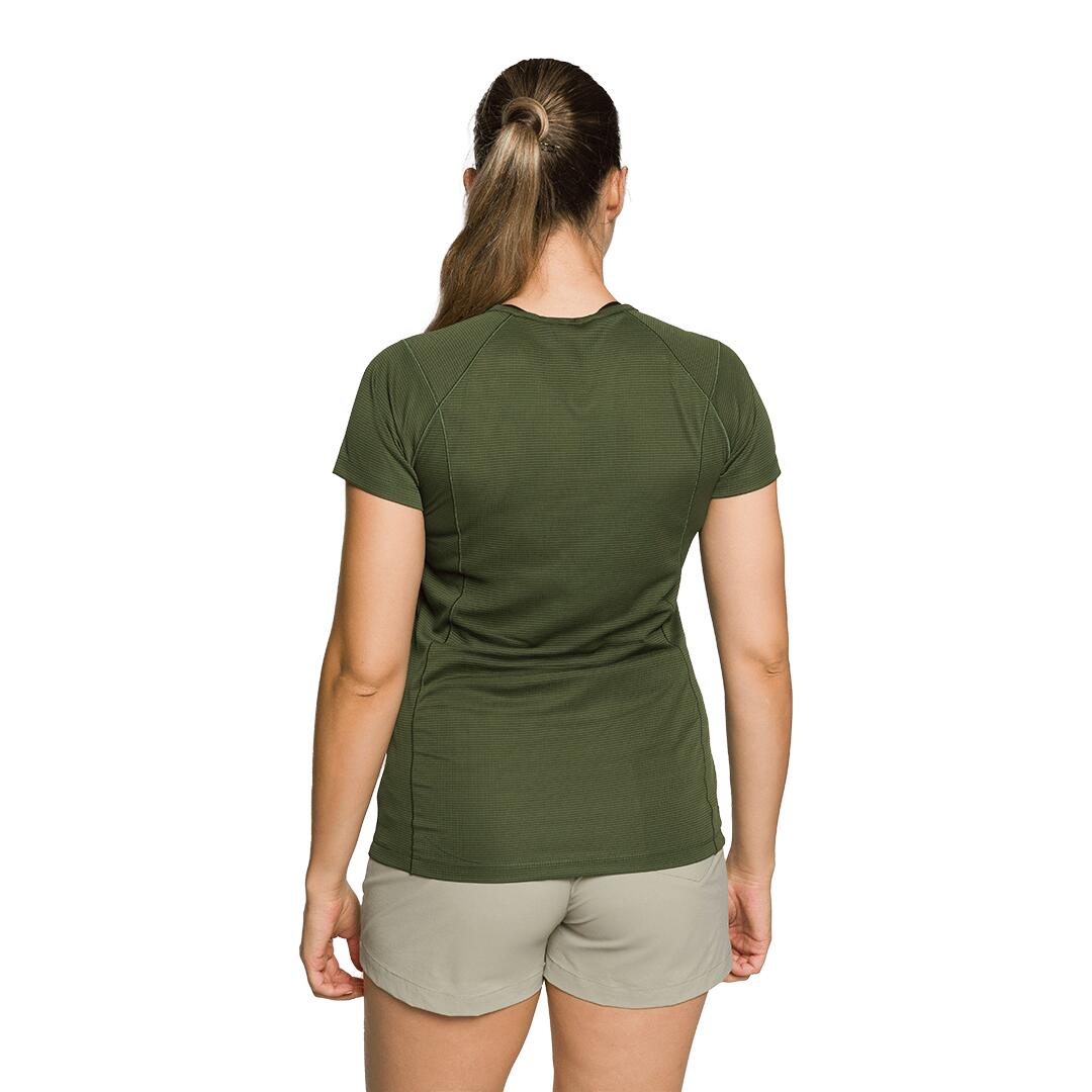 Camiseta para Mujer Trangoworld Demba Verde 3/5