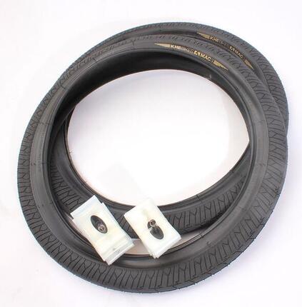 BMX Reifen 2x MAC3 + 2x Schwalbe Aerothan Schlauch