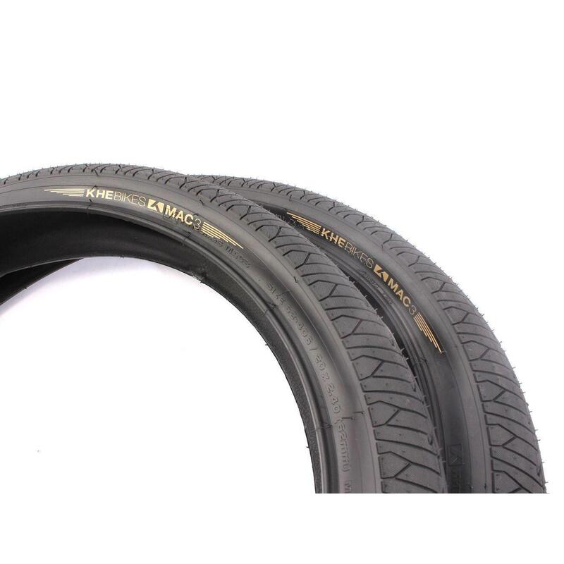 Anvelope BMX 2x MAC3 + 2x Schwalbe Aerothan camere de aer