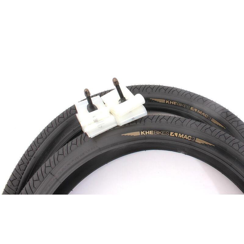 Anvelope BMX 2x MAC3 + 2x Schwalbe Aerothan camere de aer