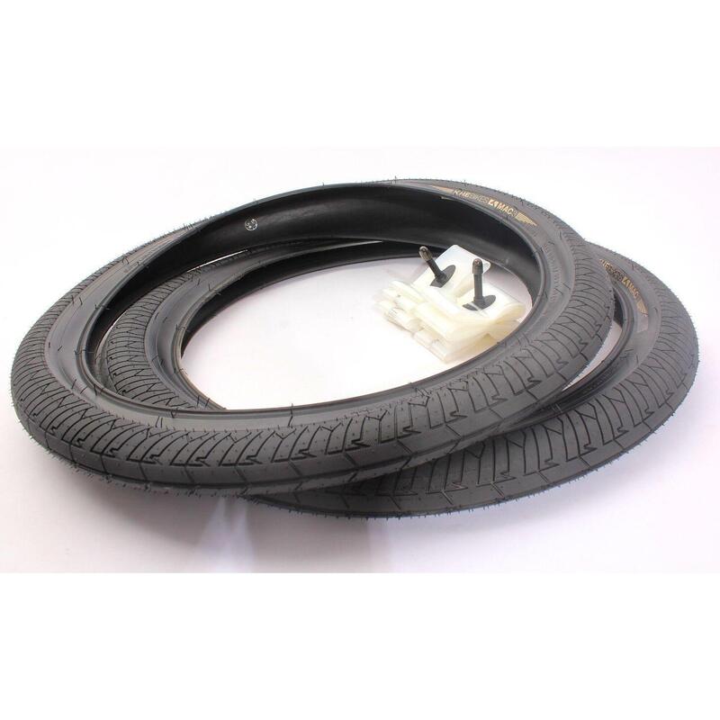Anvelope BMX 2x MAC3 + 2x Schwalbe Aerothan camere de aer