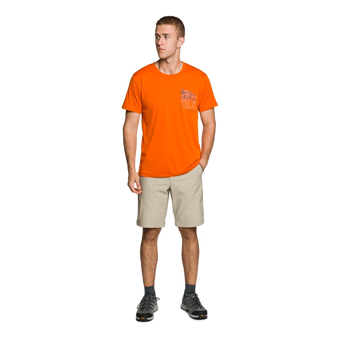 Camiseta para Hombre Trangoworld Dzuko Naranja 4/4