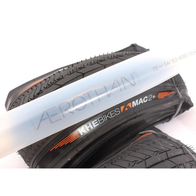 Pneu BMX 2x MAC2+ Pliabil + 2x Cameră de aer Schwalbe Aerothan