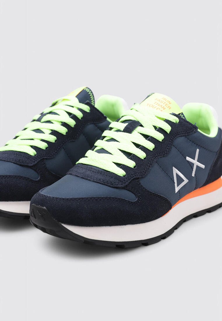 Sneaker Uomo   Tom fluo blu Z35102-07 3/5