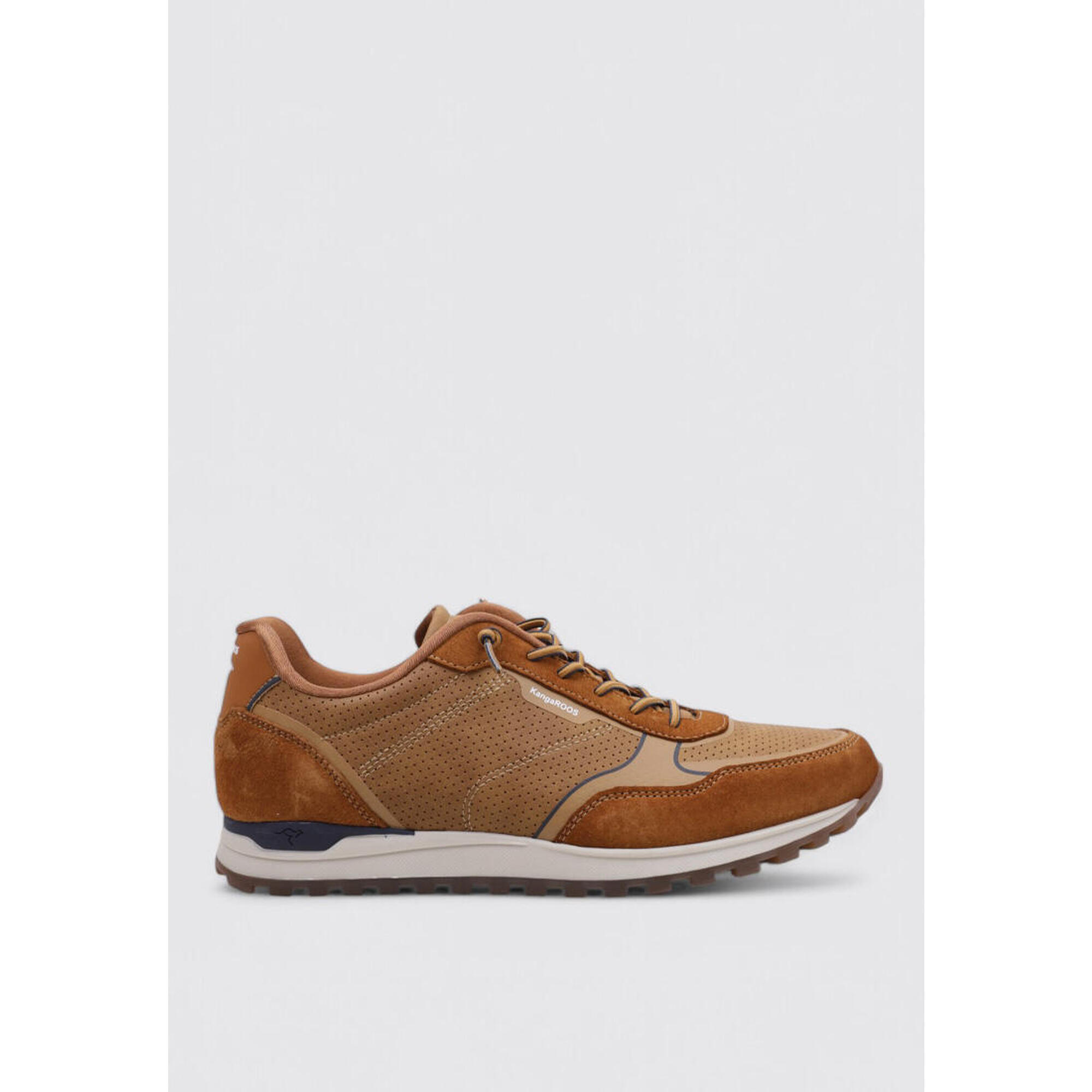 Kangaroos - Chaussure De Randonnée Baskets Homme Kangaroos 841 Cui - Baskets - Marron - 44 - Decathlon