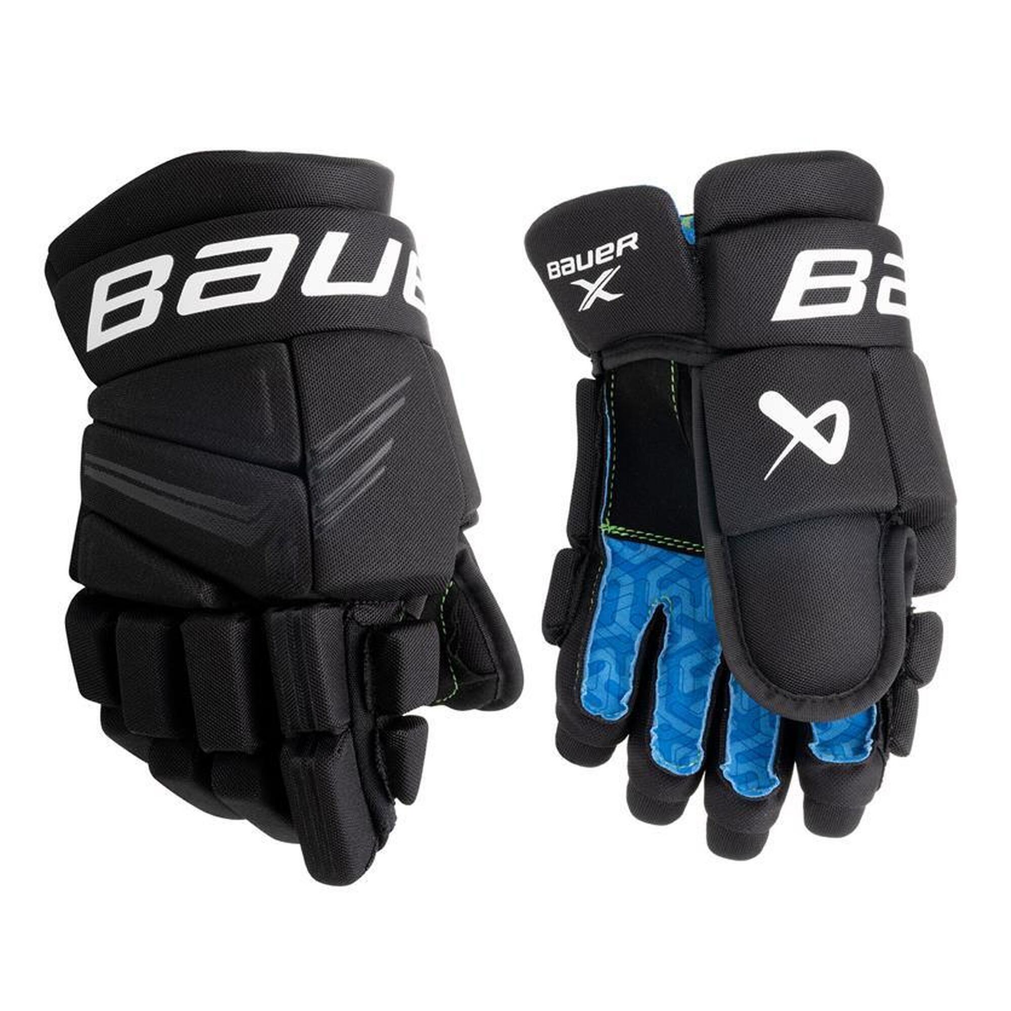 Bauer - Gant De Hockey Bauer X² Adulte - Gant De Hockey - Noir - Decathlon