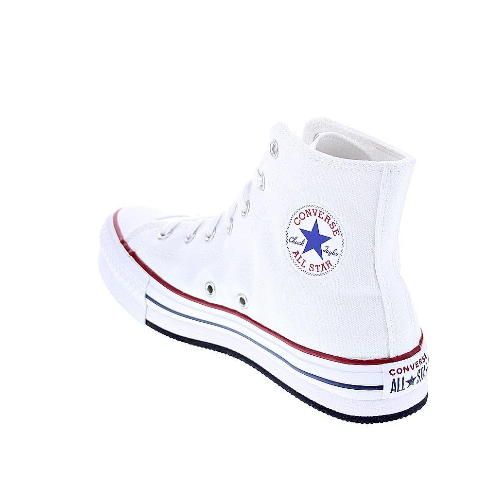 Sneaker per ragazze Converse All Star lift platform Bianco 3/6