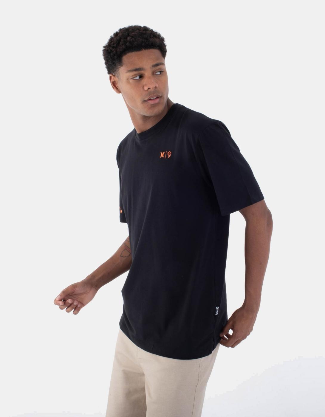 Hurley M Kai Tiki Ss Tee - Black 2/7