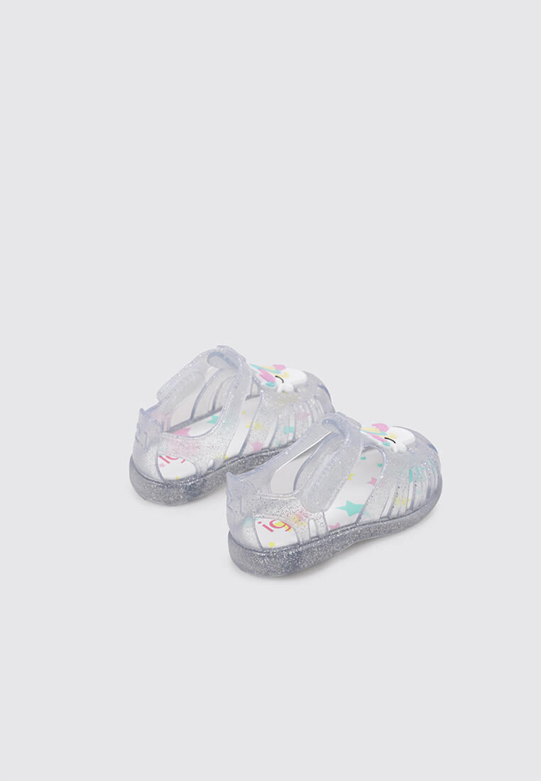 Sandale Surf Enfants Igor TOBBY GLOSS UNICORNIO Transparen 4/5