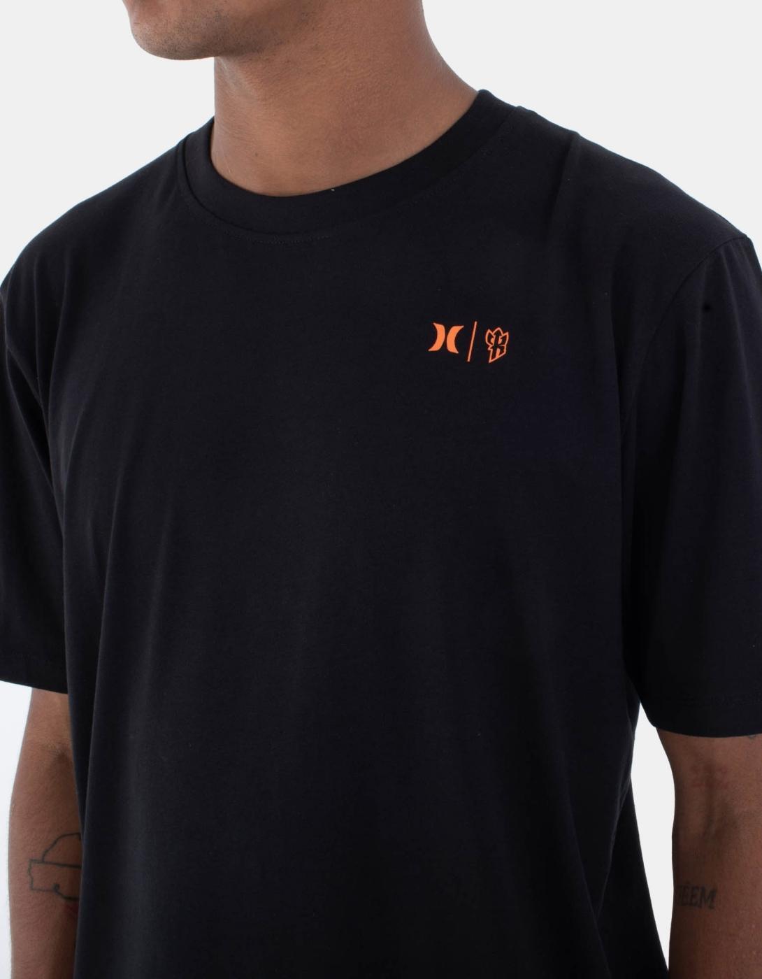 Hurley M Kai Tiki Ss Tee - Black 3/7