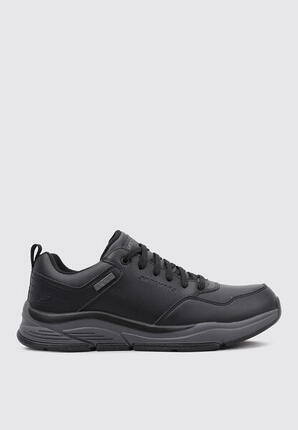 Zapatillas deportivas hombre impermeables SKECHERS BENAGO HOMBRE negras